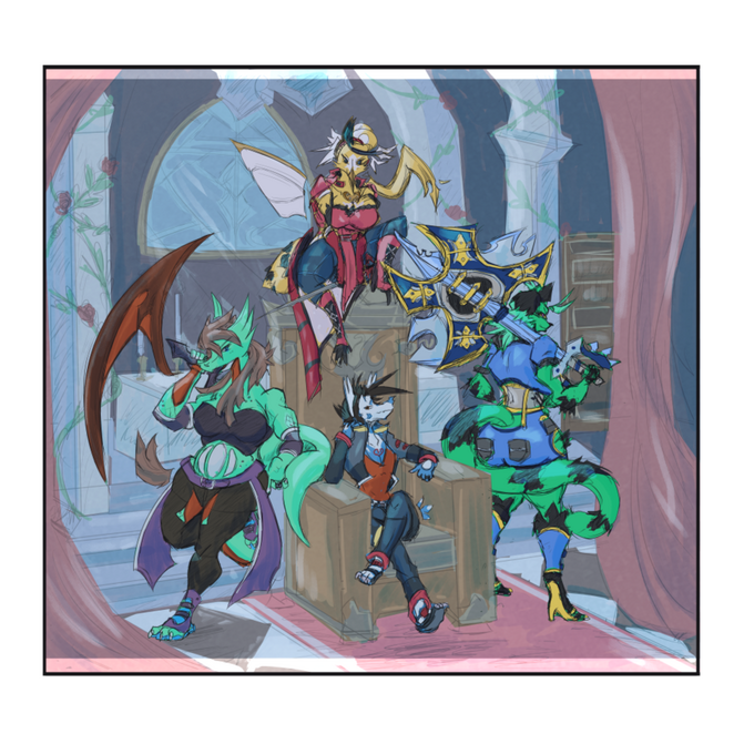 Full Illustration with background